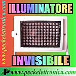 Vai alla scheda di: Codice. P11351 Illuminatore Invisibile 96 JUMBO LED IR 940 nm.