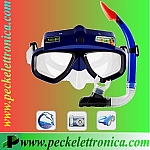 Vai alla scheda di: Codice. P15071 Maschera subacquea con videocamera registra video scatta foto su memoria interna 4 Gb