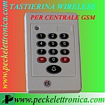 Vai alla scheda di: Codice. P19012 Tastierina wireless per centrale GSM cod. P17802.
